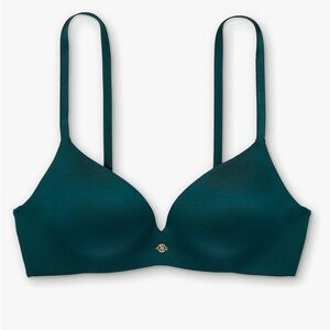 NEW Victoria Secret So Obsessed Green Push-up Bra, size 36A with Tag